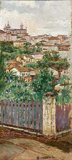 Henrique Bernardelli Landscape of Ouro Preto oil painting picture